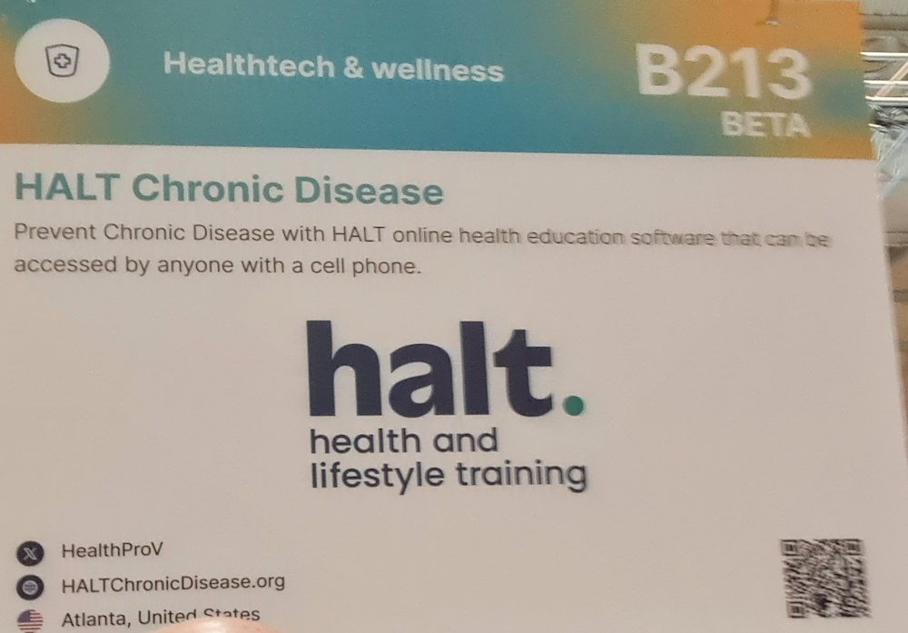 HALT Chronic Disease at Websummit 2024