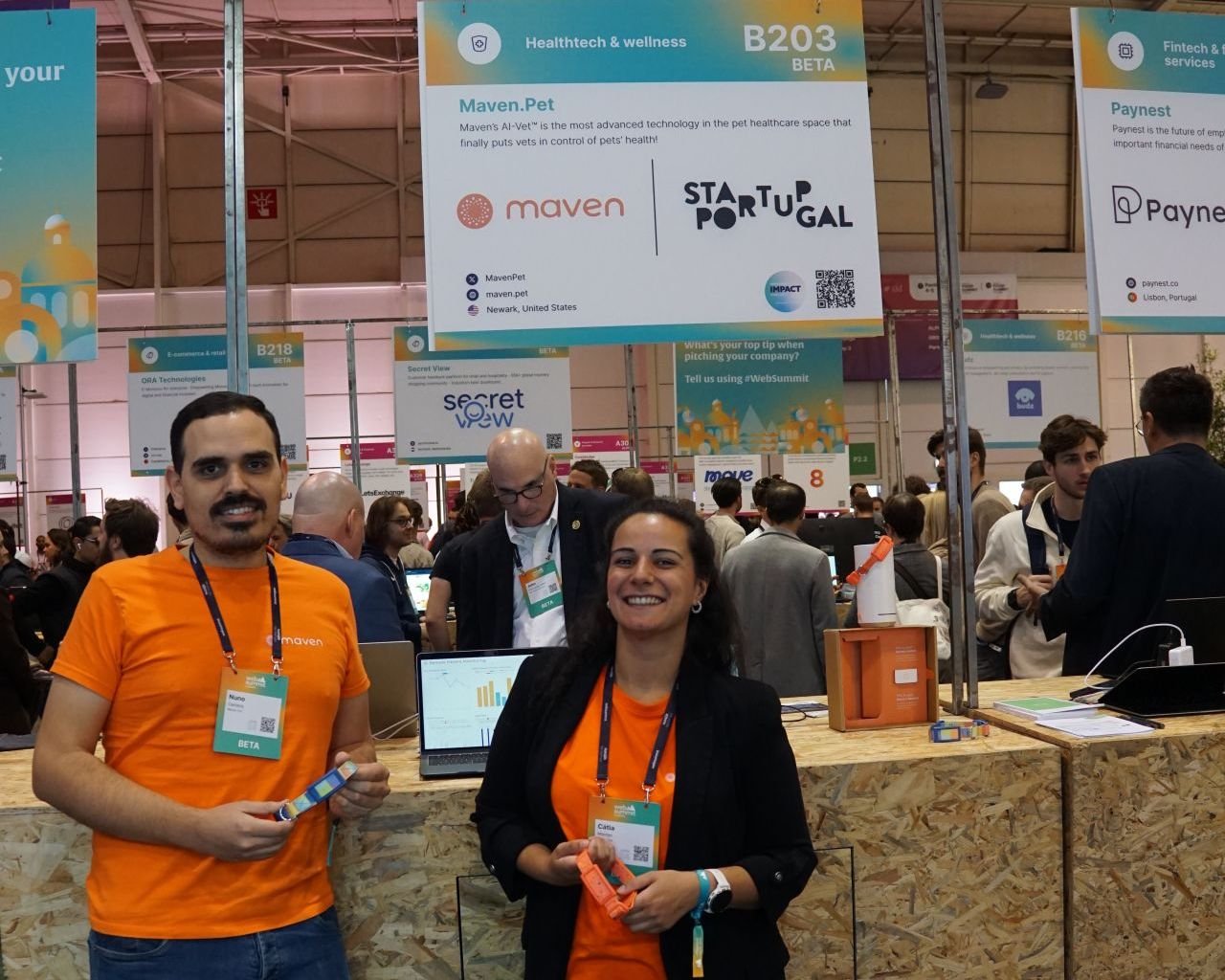 MavenPet Web Summit Booth