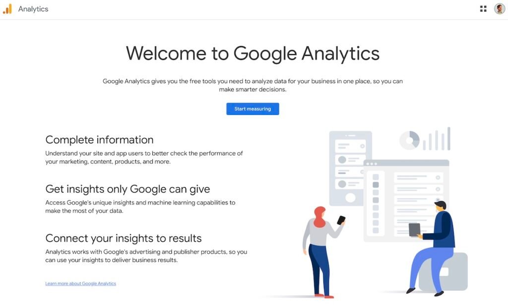 Welcome to Google Analytics