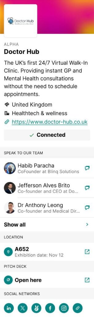 UK virtual walk-in clinic