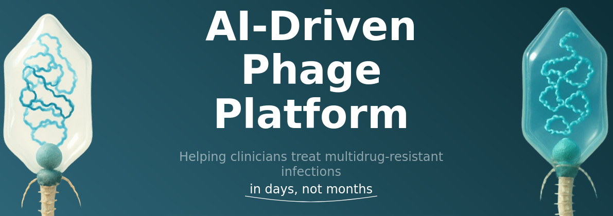 AI phage therapy